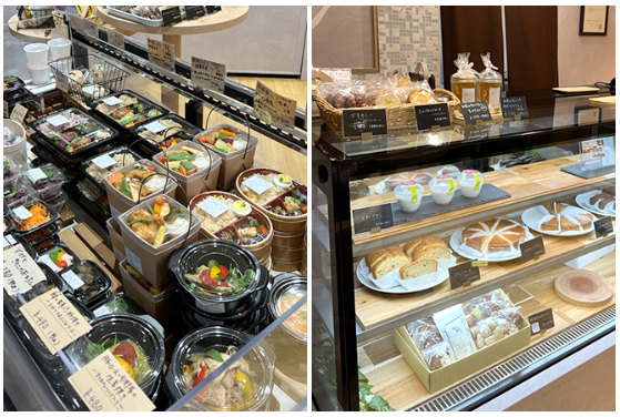 kitchen玄三庵京阪シティモール店商品陳列