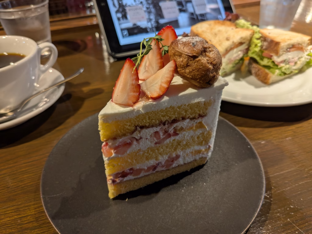 TAJIMA COFFEE四季を感じるショートケーキ