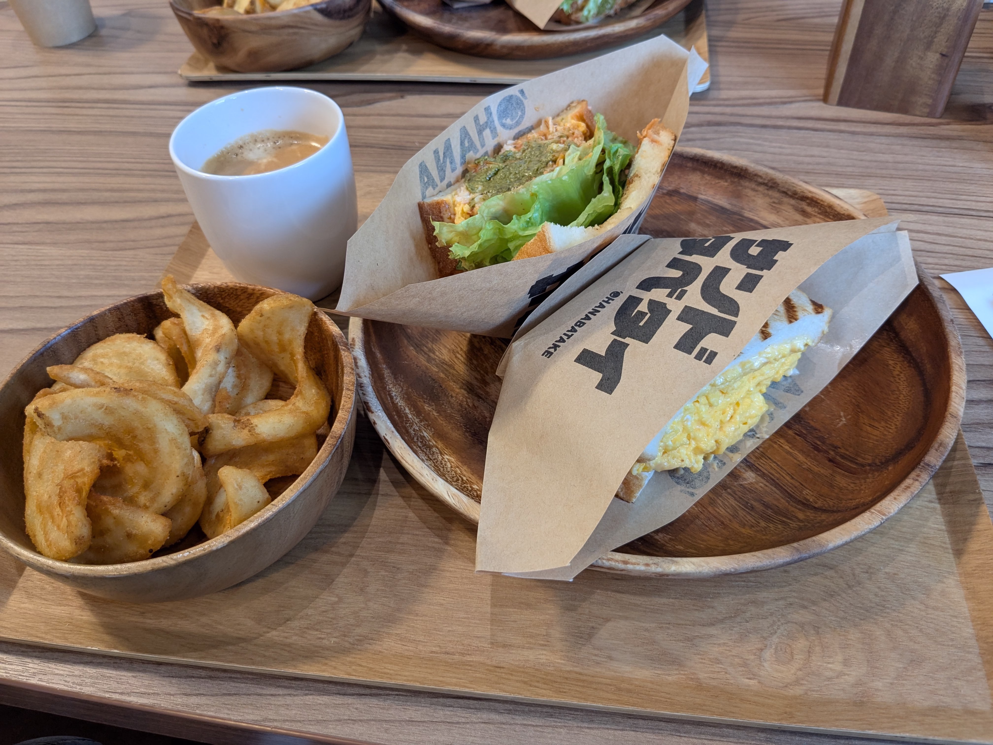 OHANABATAKE_ホットサンド