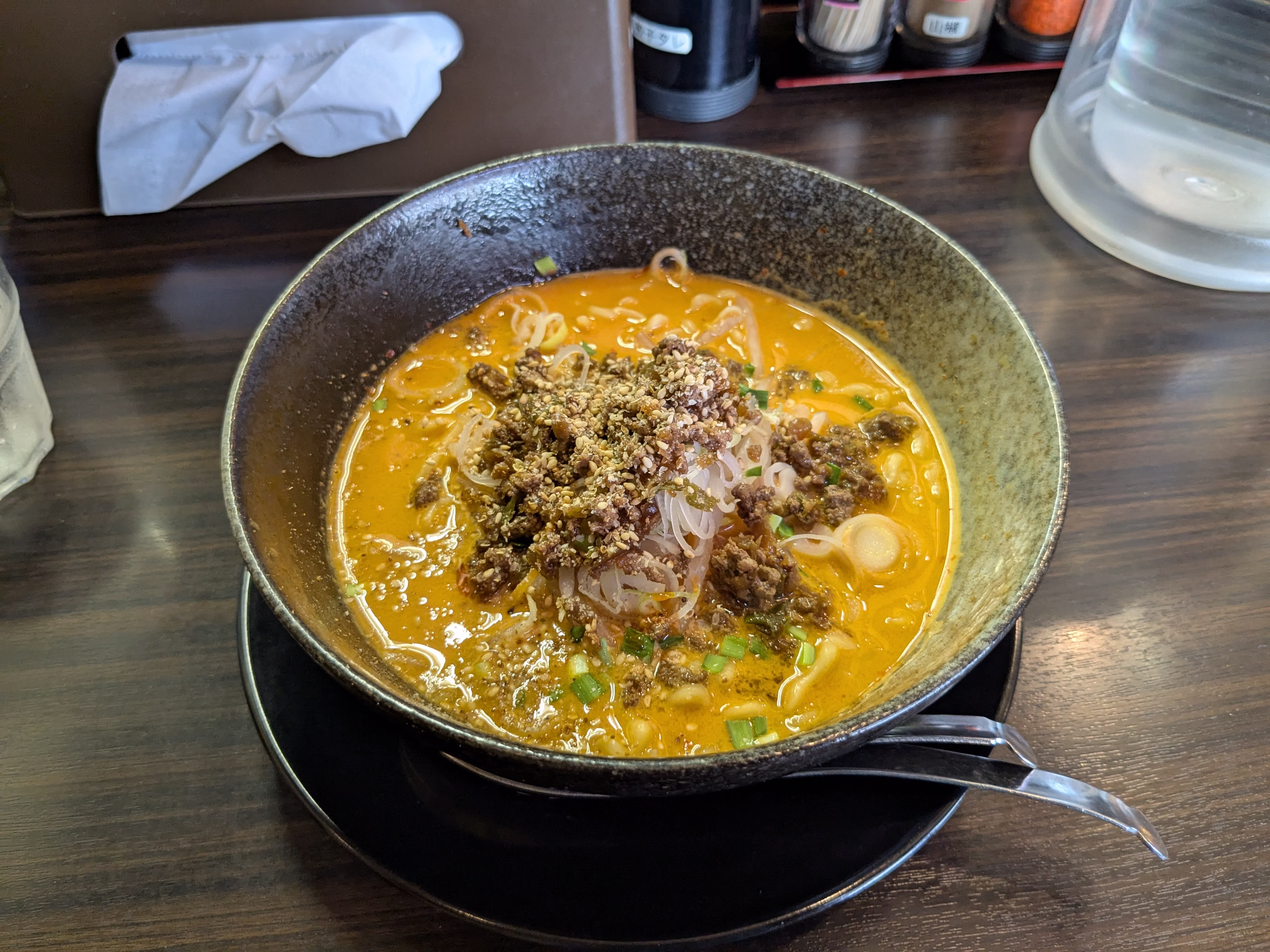 申手延麺_担々麺