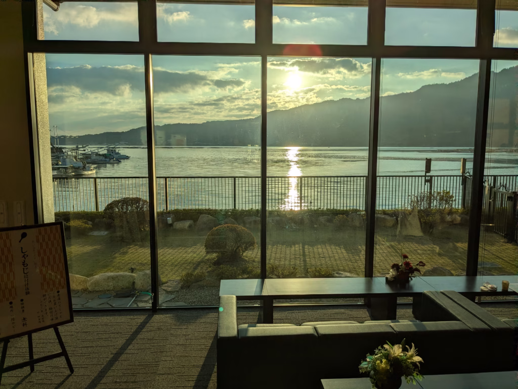 グランヴィリオホテル-宮島-和蔵_エントランスからの眺め